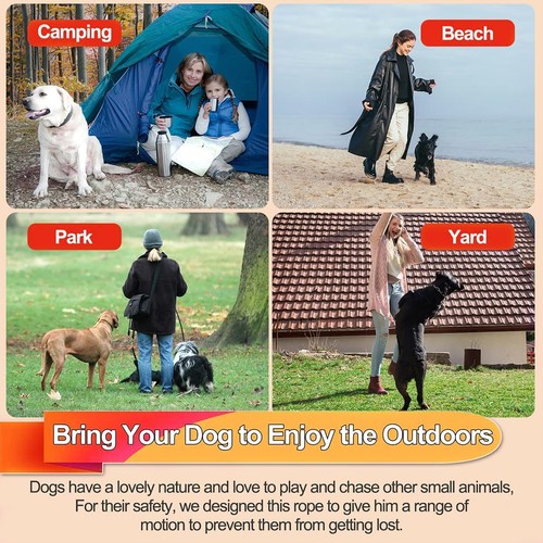 Dog tie out cable chew - cable,, proof