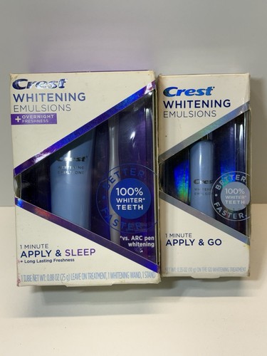 Crest whitening emulsions - crest,