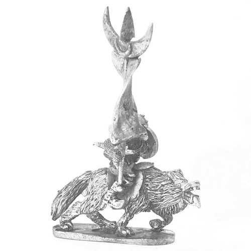 Orc wolf rider standard - standard, 28mm