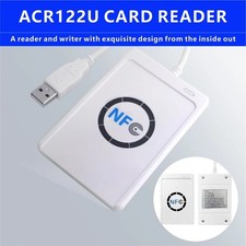 RFID NFC Smart Card Reader Writer ACR122U 13.56MHz USB Copier Duplicator
