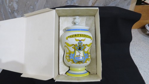 Hollohaza apothecary jar - hollohaza,