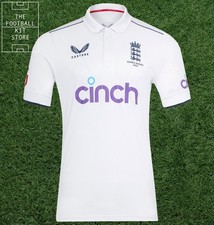 England Cricket Ashes Polo Shirt Mens - Castore ECB Polo Top - Black Friday Sale