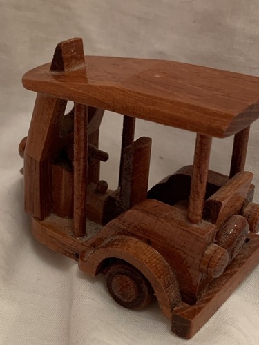 Miniature hand carved inch - carved,