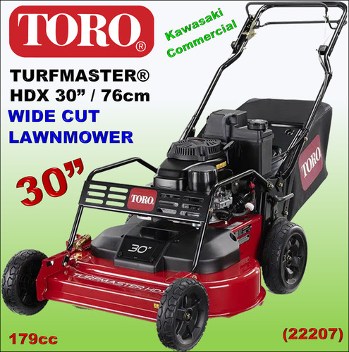 Toro turfmaster hdx wide - turfmaster,