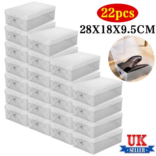 22pcs clear plastic shoe - 22pcs,