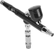 Mini Airbrush Compressor Kit Spray Gun Dual Action Air Brush Paint Model 0.3MM