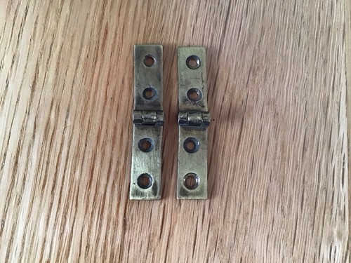 Antique writing slope brass - writing,