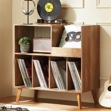Large record stand with