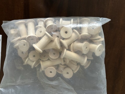 For craft bag wooden spools - of,