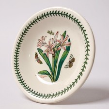 Portmeirion Botanic Garden 8.5in Pasta Bowl Amaryllis Belladona, Lily