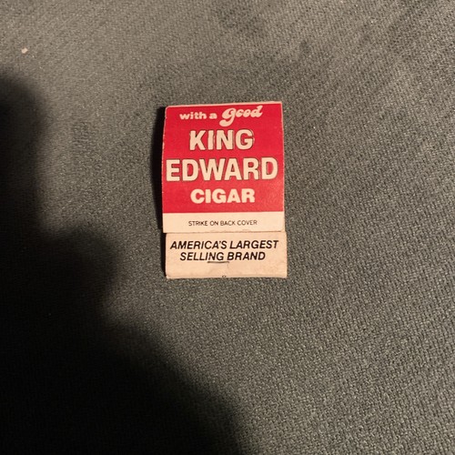 King edward cigar unused match - king,