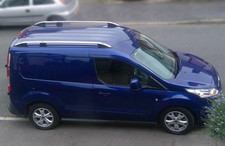 Roof Rails Rack Bars For Ford Transit Tourneo Connect SWB 2014 - 2024 Aluminium