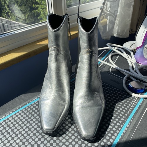 Zara silver cowboy - silver,