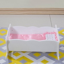 18 Inch Dolls Cradle Crib Cot