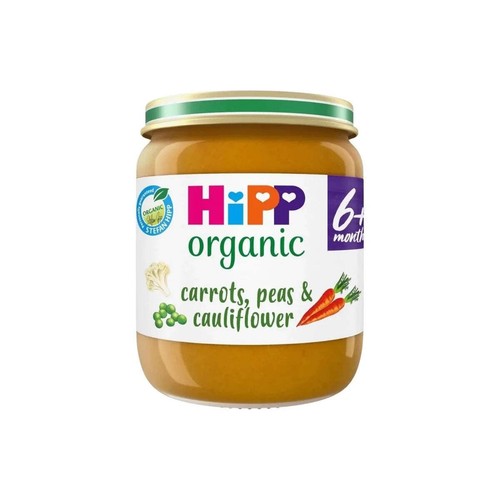 Hipp organic carrots - organic, peas