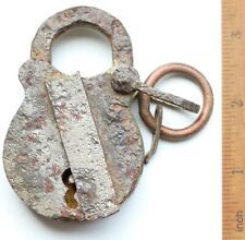 Antique German Iron Padlock (Y23-02)