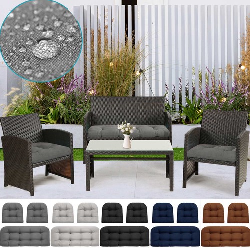 Piece wicker chair cushions - 3-piece,