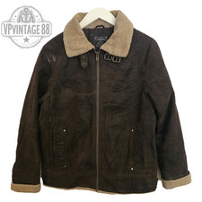 Vintage B3 B-3 Brown Shearling