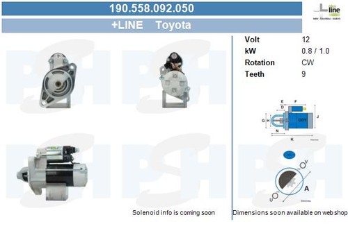 New starter for - starter,