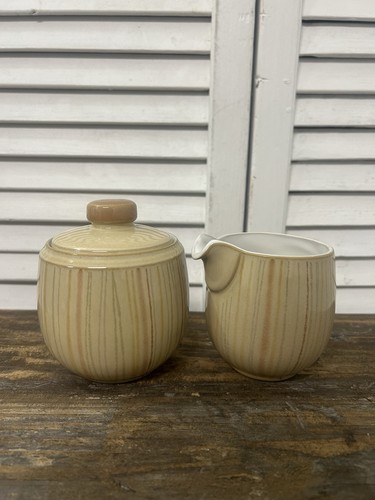 Denby caramel stripes sugar - caramel,