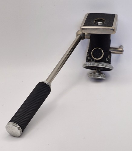 Vintage camera tripod pan tilt - pan,