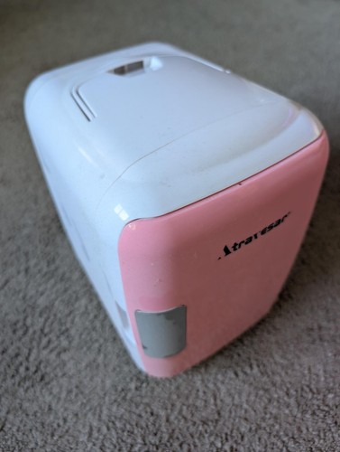 Mini fridge pink portable - mini,