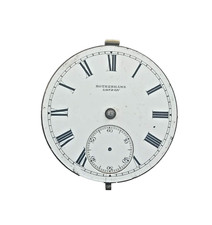 Antique Brass Pocket Watch