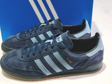 ADIDAS *JEANS* (B42230) NAVY BLUE MENS SUEDE TRAINERS UK 9 EU 43 1/3