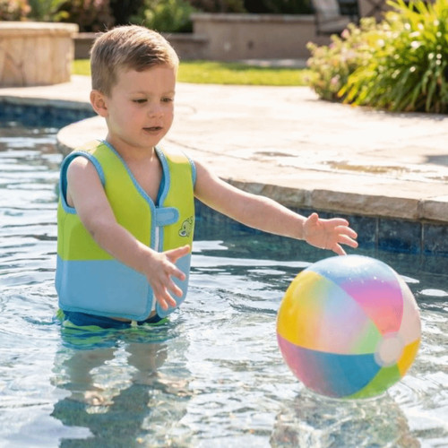 Toddlers swim vest cartoon - swim,