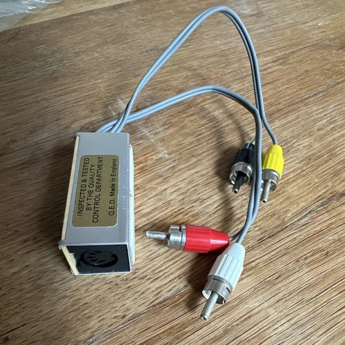 Rca phono din in line - q.e.d.,