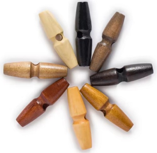 40mm wooden toggle - 30-40mm, buttons