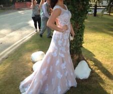 Sherri Hill white/nude Prom Gown