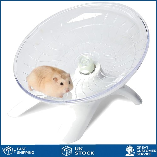 Quiet flying saucer hamster - saucer,