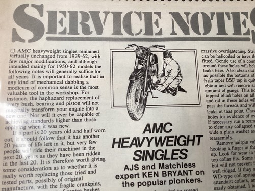 Ajs matchless heavyweight - ajs,