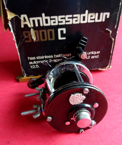 Used vintage abu ambassadeur - a,