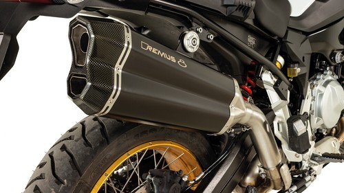 Remus black steel silencer - remus,