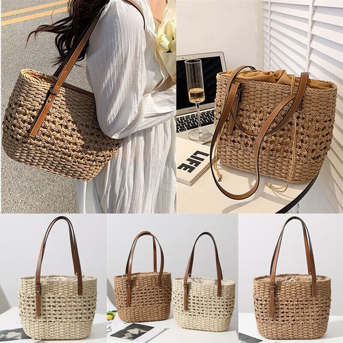 Women woven boho handbag - women,