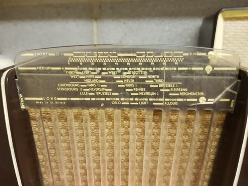 Philips bg290u bakelite - bakelite, midget