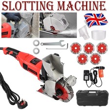 4000W Wall Groove Cutting Machine 36mm Electric Wall Chaser Slotting Machine ~UK