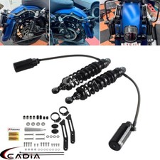 Remote Reservoir Rear Suspension Shocks For Harley Bagger Street Glide FLHX FLTR