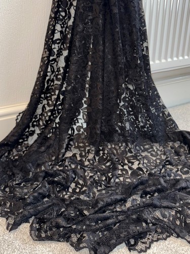 Meter black floral - 1, double