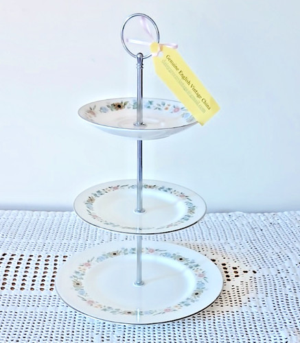 Tier vintage english china - 3,