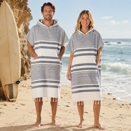 Hooded poncho towel changing - towel,