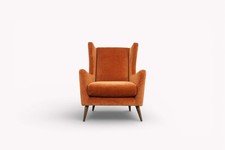 Amber Fabric Wing Accent