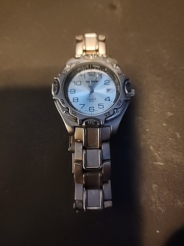 Silver watch stainless - watch, back