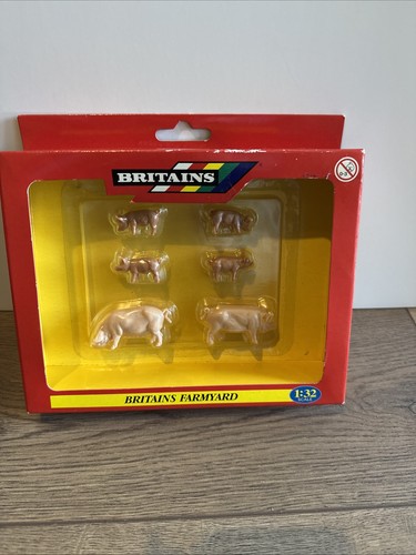 Britains farmyard figures - britains, figures-