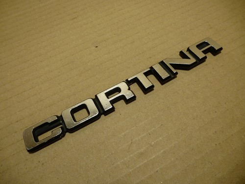 Ford cortina boot badge - cortina,