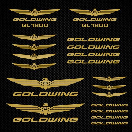 Honda goldwing decal set - goldwing,