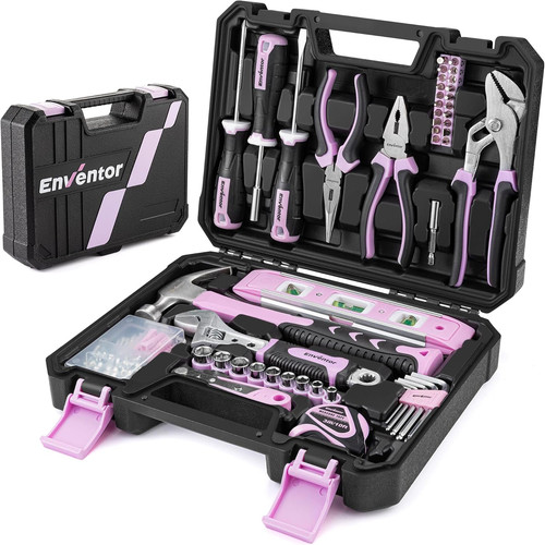 Pink tool kit - set, women