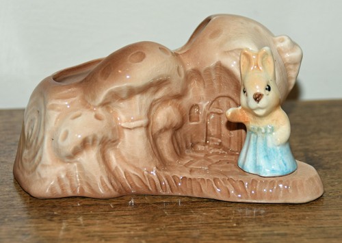 Sylvac rabbit posy vase with - sylvac,